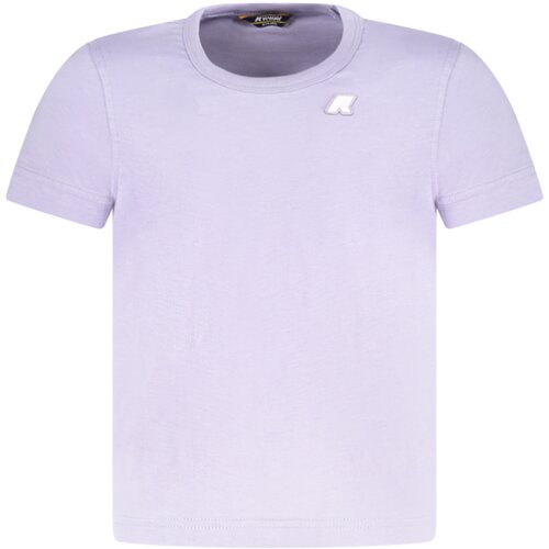 K-Way T-SHIRT SHORT SLEEVES GIRL PURPLE Slike