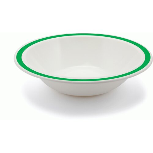  Skleda z Barvnim Robom, Kopoliester, 400ml Slike