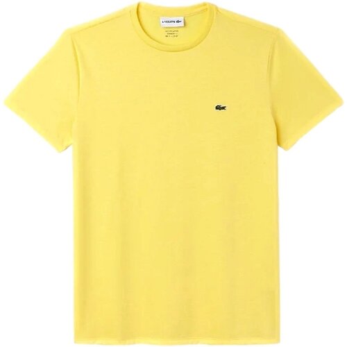 Lacoste Majice s kratkimi rokavi - Rumena Slike