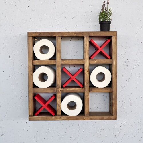 Hanah home Raf298 wooden decorative wooden wall shelf Slike