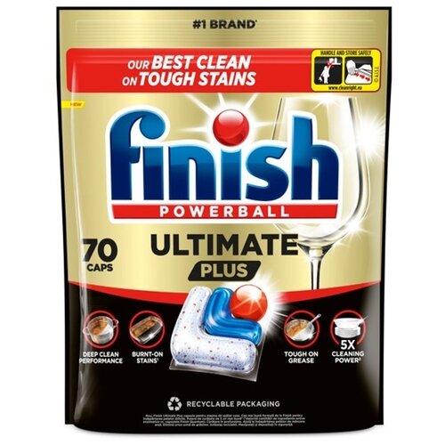 Finish Ultimate plus kapsule za ma&amp;scaron;insko pranje posuđa 70kom Slike
