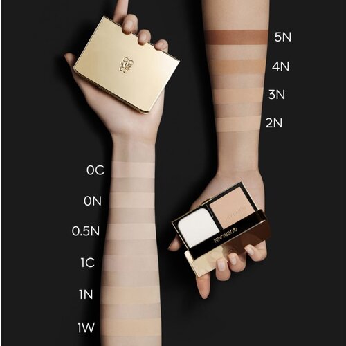 Guerlain Parure Gold Skin Control kompaktni matirajoči puder odtenek 2N Neutral 8,7 g Slike