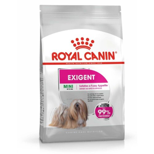 Royal Canin MINI EXIGENT – za probirljive pse malih rasa (1-10 kg) preko 10 meseci starosti 3kg Slike