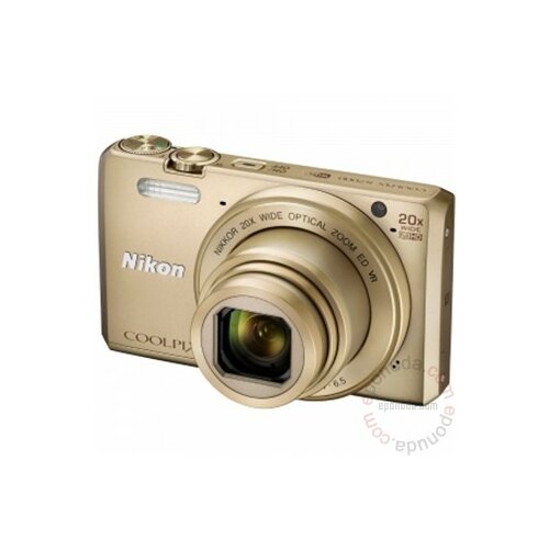 Nikon Coolpix S7000 zlatni digitalni fotoaparat Slike