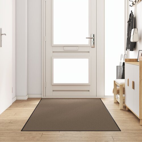 VidaXL Otirač Bež, Crn Polipropilen 250 x 120 x 0.9 cm Otirač Slike