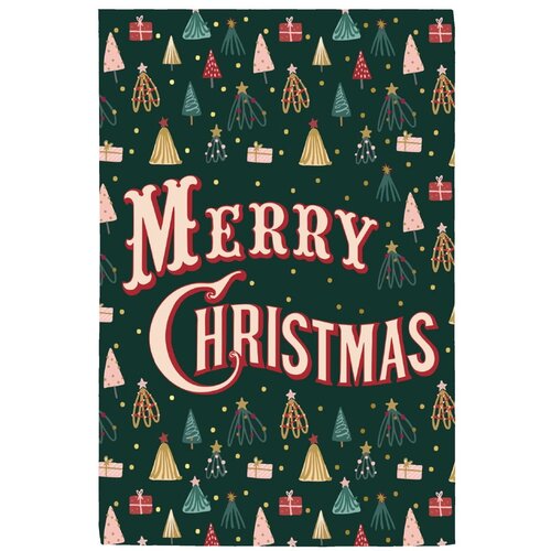 Eleanor stuart pamučna kuhinjska krpa merry christmas, 46 x 71 cm Slike