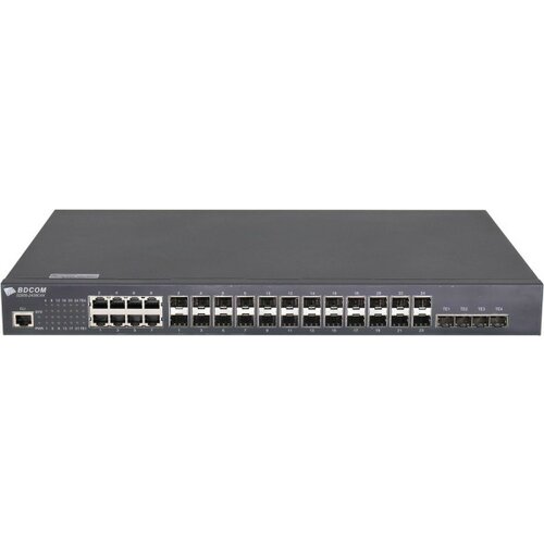 Bdcom S2900-24S8C4X-2AC switch 24 x 2.5G RJ45, 6 x 10G SFP+, L3 Slike