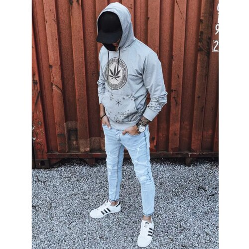DStreet Gray men's sweatshirt BX5327 Cene
