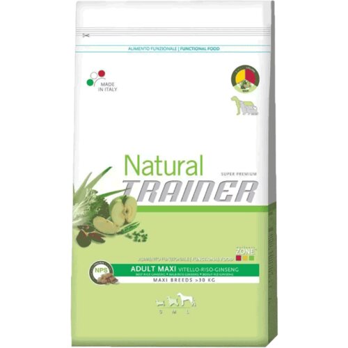 Trainer Natural Adult Maxi Govedina, Pirinač & Ginseng Cene