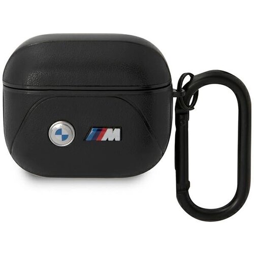 BMW USNJEN OVITEK CURVED LINE ZA AIRPODS 3 GEN CASE ČRN, (22006330) Slike