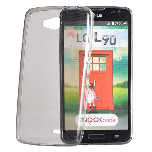 Ultra tanek silikonski ovitek za lg K10 K420N - prozorno črn Cene