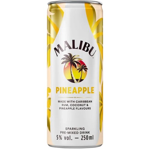 Malibu Koktel pineapple 250ml Slike