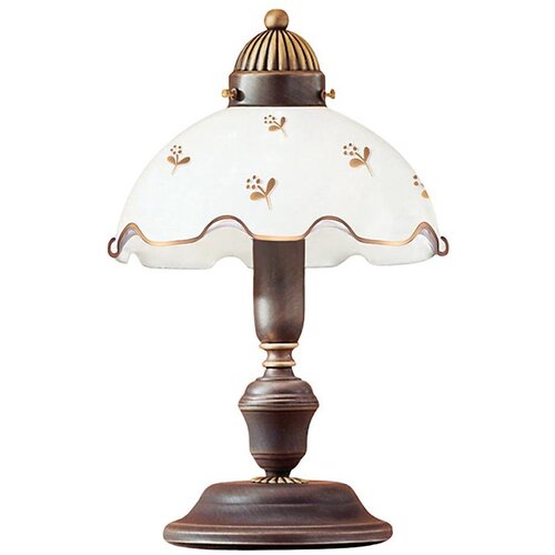 Kolarz 731.73.160 - Stona lampa NONNA 1xE27/75W/230V sa cvetnim motivom, roze zlato Cene