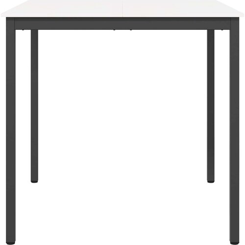  Stol za bar Bijelo 110 x 110 x 105 cm Čvrsto borovo drvo Slike