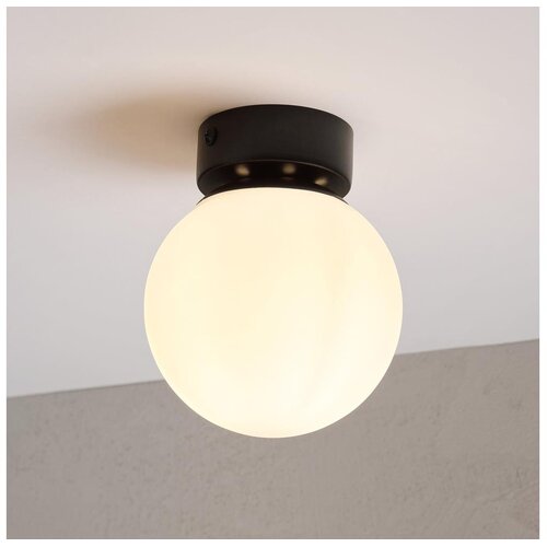  Stropno svetlo ELIAS 1xE14/5W/230V prečnik 13 cm crna/bela Slike