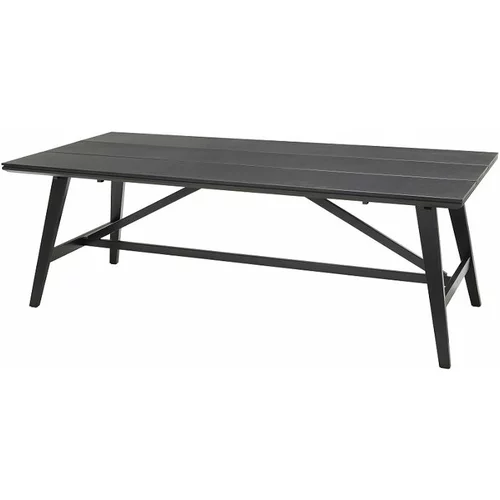 SENSUM vrtni stol (d x š: 215 x 100 cm, duraboard, antracit-crne boje)