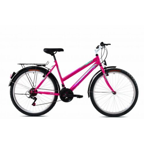 Capriolo touring bike adria bonita 26in pink tirkiz Slike