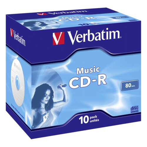 Verbatim 1x10 CD-R 80 / 700MB Audio Color Live it Jewel Case Cijene