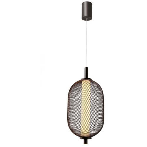  LED luster na sajli PUMA LED/10W/230V, prečnik 15 cm, crna Slike