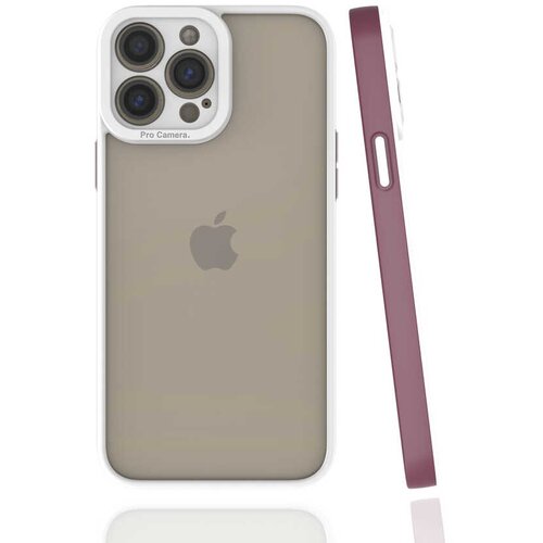  futrola pvc pro camera za iphone 11 (6.1) bordo Slike