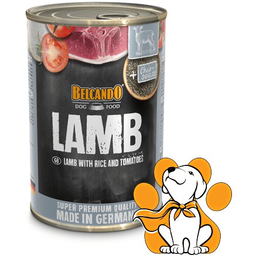 Belcando lamb 400g, Konzervirana Vlažna Hrana za pse, Ukus Jagnjetina Cene