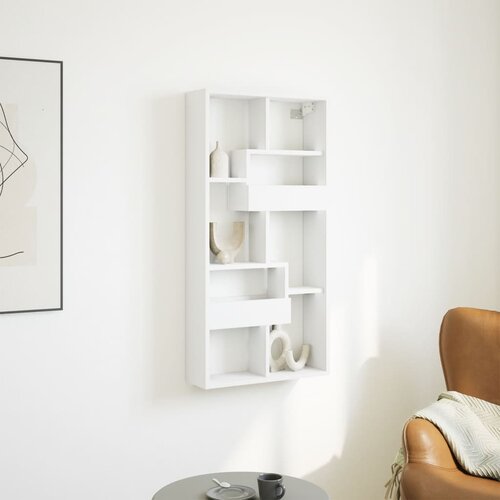 vidaXL Zidni ormarić bijeli 50 x 15 x 100 cm od konstruiranog drva Cijene