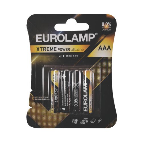 Alkalne baterije Extreme AAA LR03, 1.5V Slike