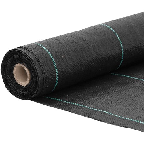 vidaXL Membrana proti plevelu črna 0,5x10 m PP Cene