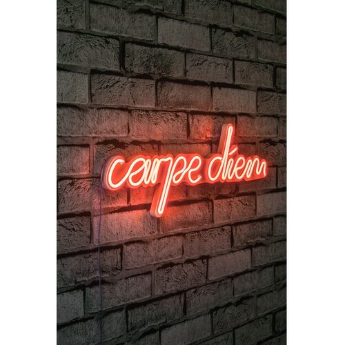 Wallity Zidna LED dekoracija Carpe Diem, 375 cm, IP67, 12V, Crvena Cene