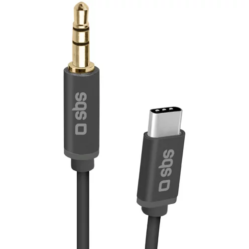 Sbs USB-C - Kabel s prikljuckom 3,5 mm,
