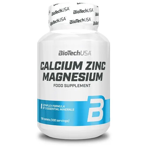 BioTech USA kalciјum cink magneziјum - 100 tableta Cene