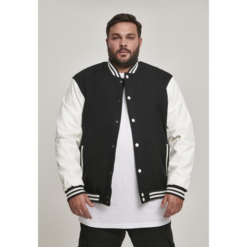UC Men Oldschool College Jacket blk/wht Slike