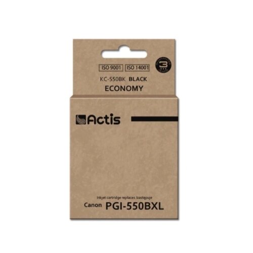 Actis KC-550Bk Ink (replacement for Canon PGI-550BK; Standard; 23 ml; black) Slike