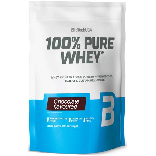 BioTech USA 100% Pure Whey protein sa ukusom čokolade, 1kg Cene