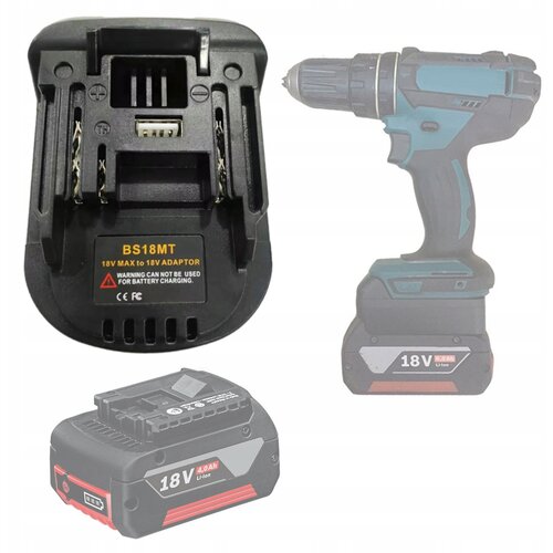 Rosfix ADAPTER / PRETVORNIK ZA AKUMULATORJE 18V BOSCH ZA AKUMULATORJE 18V MAKITA (BS18MT), (22113216) Cene