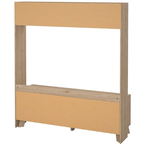 Tvilum Bel/v naravni barvi TV komplet v hrastovem dekorju 159x181x48 cm Ikast &amp;ndash; Slike