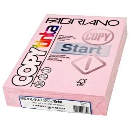  PAPIR COPYTINTA A4 80g ROSA 500/1 FABRIANO Cene