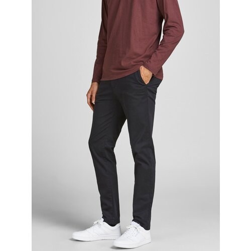 Jack & Jones Muške pantalone 12150158, Crne Cene