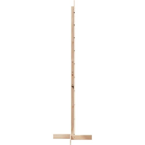 VidaXL Drveno ukrasno božićno drvce 180 cm od masivne borovine Slike