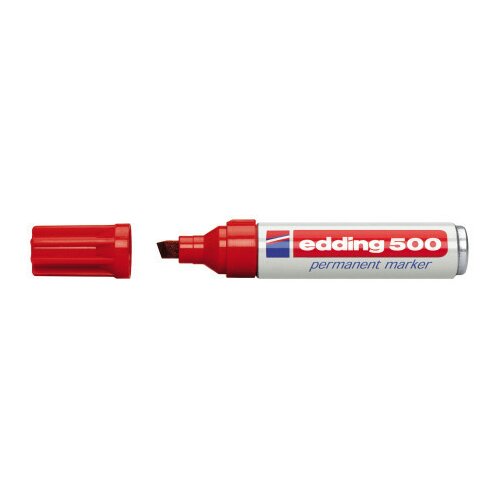 Edding marker permanent E-500 2-7mm crvena ( 08M500D ) Slike