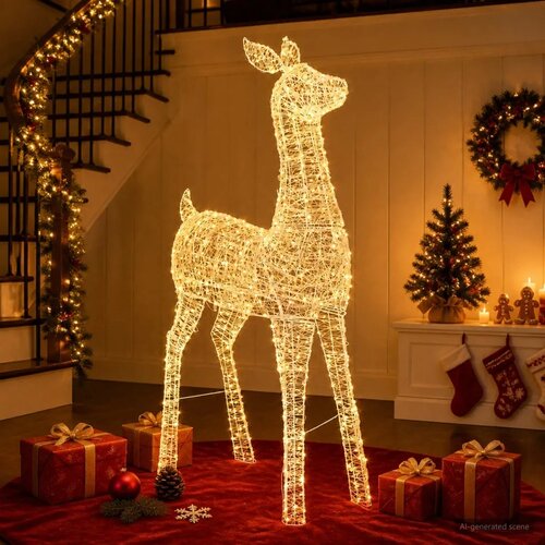  Božićna LED figura soba LOVIISA 900 LED lampica Topla bijela - Topla bijela Slike