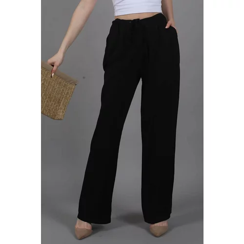 Madmext Pants - Black - Relaxed