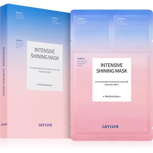 Jayjun Intensive Shining posvetlitvena maska v treh korakih 5 kos Slike