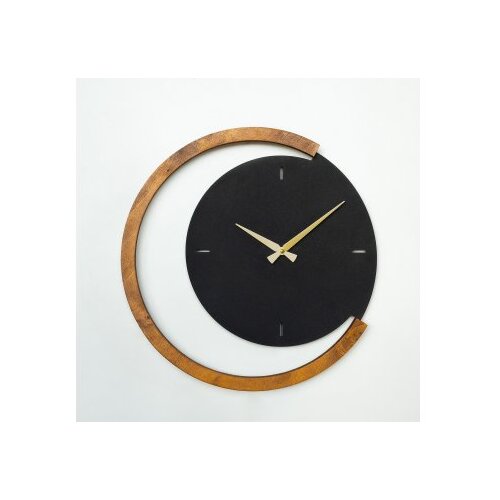 WALLXPERT MOON TIME WOODEN METAL WA Slike