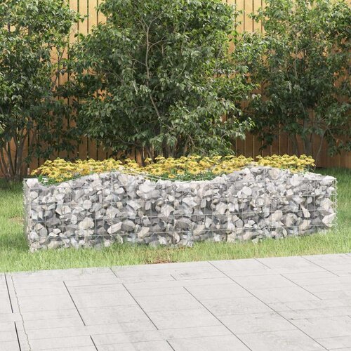  Lučna gabionska povišena gredica 200x50x50 cm pocinčano željezo Cijene