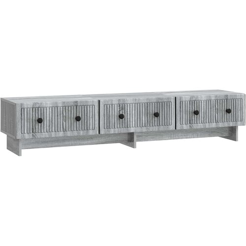TV ormar Siva sonoma 147 x 34,5 x 30 cm Konstruirano drvo Cene