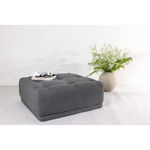 Venture Home puf Turin 100 &amp;times; 40 cm, tamnosiva Slike