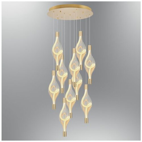 Opviq luster Hare 3439-10A-3, LED 100 W, žuti Cene