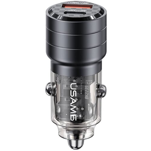 Usams C36 95W AVTOPOLNILEC ZA AVTO TELEFONE FAST CHARGE USB USB-C, (5000337824) Cene