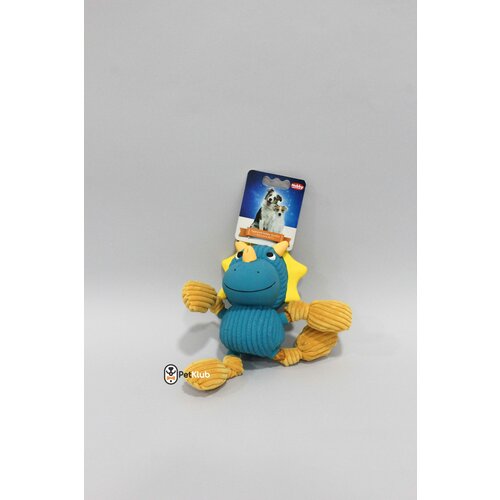 Nobby dog latex dino plavi igračka 22cm Slike